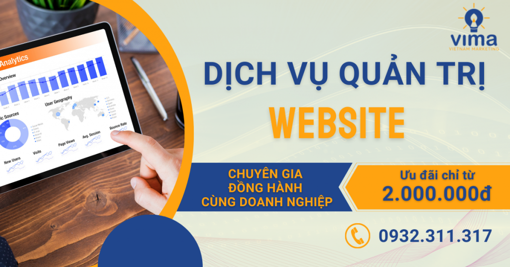 Dịch vụ chăm sóc và quản trị website chất lượng tại Hà Tĩnh năm 2022