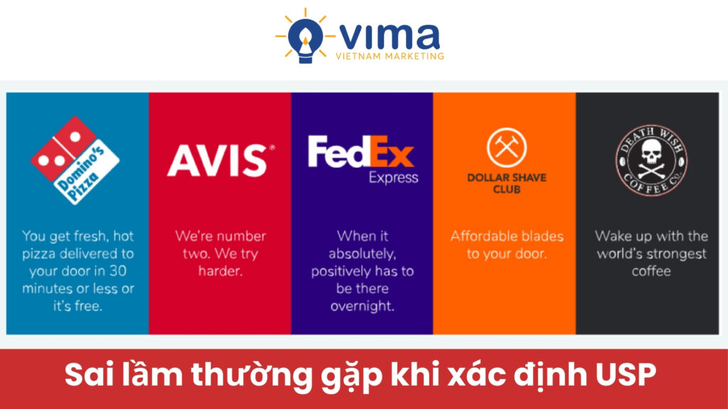 Bắt đúng lỗi USP: mờ nhạt, khó thuyết phục và không mang lại giá trị rõ ràng cho người dùng.