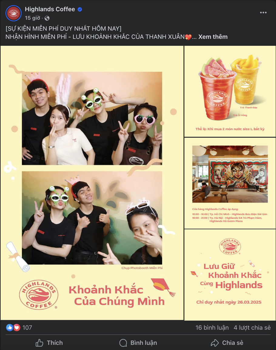 Kích thước ảnh bài đăng Facebook