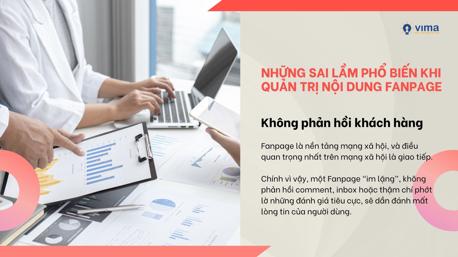 Sai lầm khi quản lý fanpage: Không phản hồi khách hàng