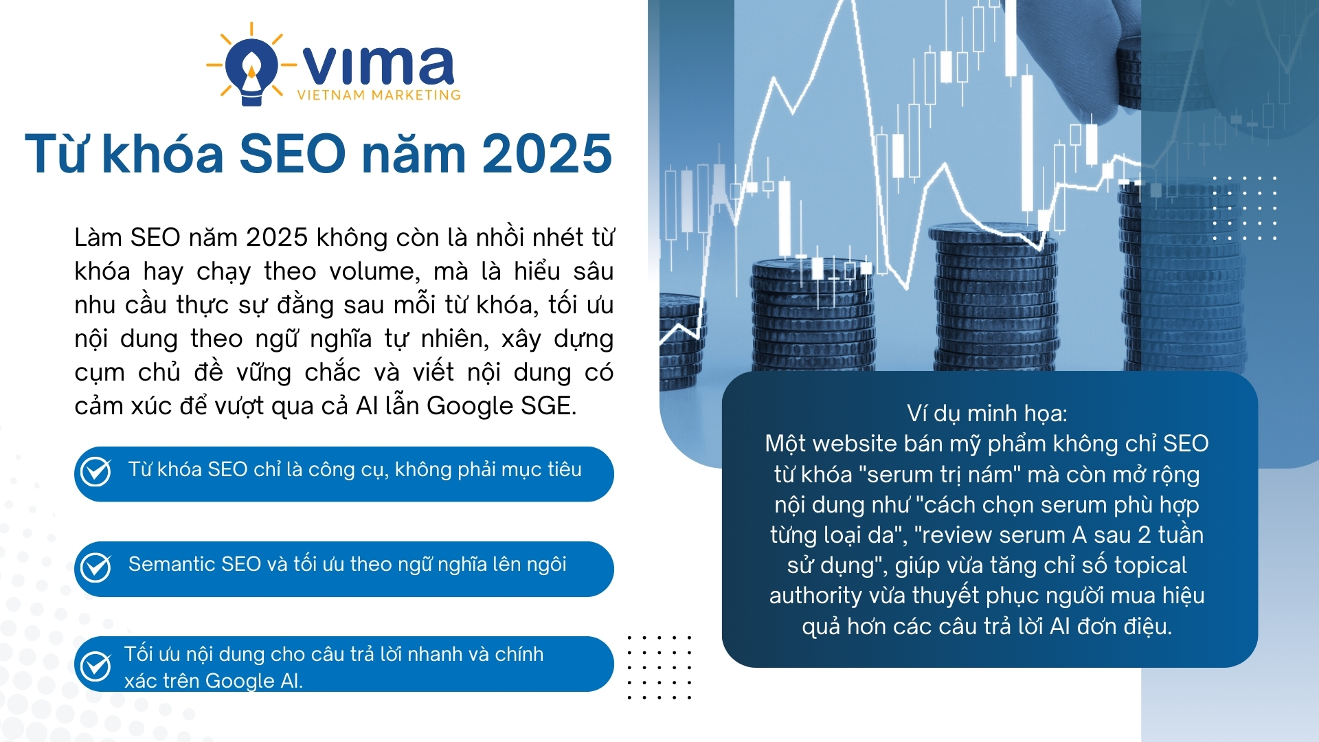 SEO 2025 là dùng keyword để giải quyết nhu cầu thực, không phải để nhồi nhét nội dung.