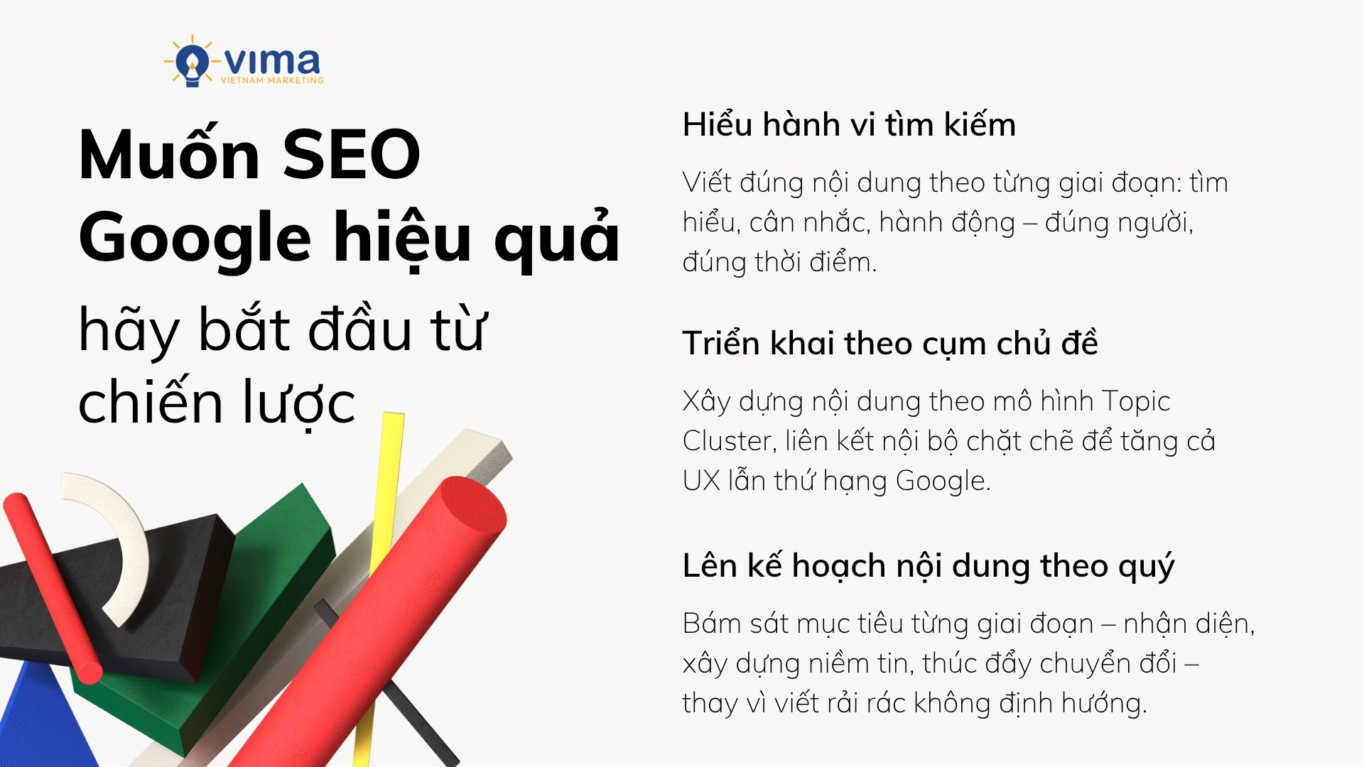 Muốn website lên top bền vững, hãy bắt đầu từ chiến lược nội dung