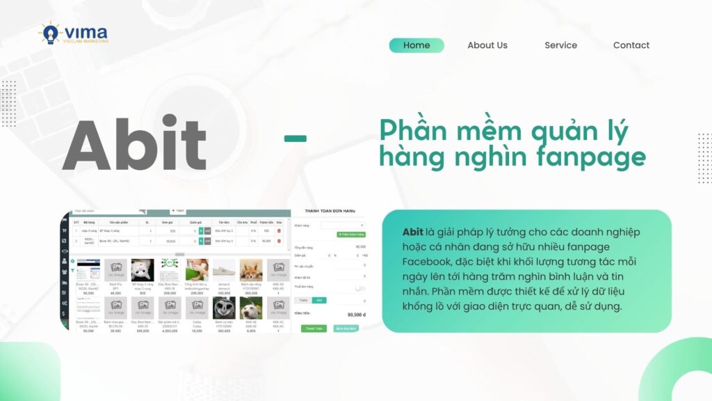 Abit là giải pháp lý tưởng cho các doanh nghiệp sở hữu nhiều fanpage Facebook