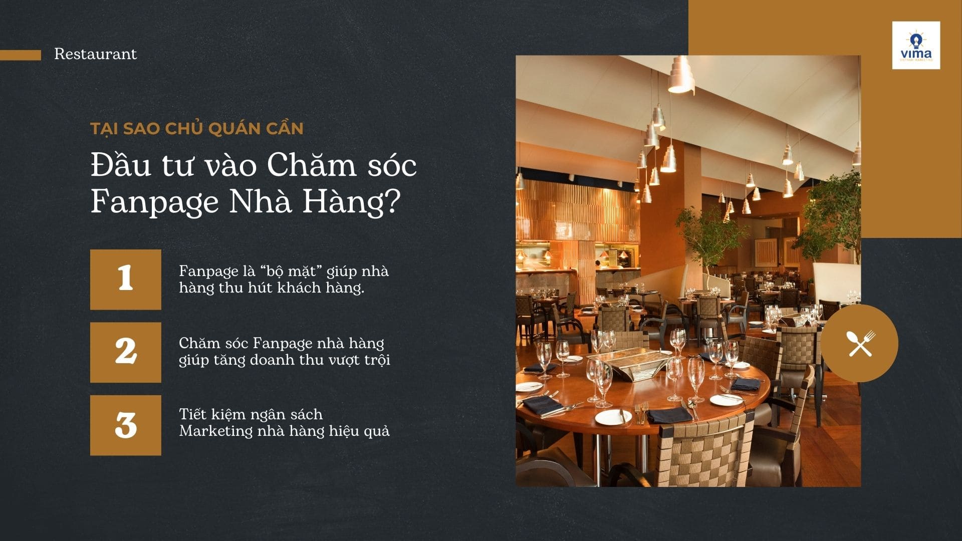 Tại sao chủ quán cần đầu tư vào Chăm sóc Fanpage Nhà Hàng?