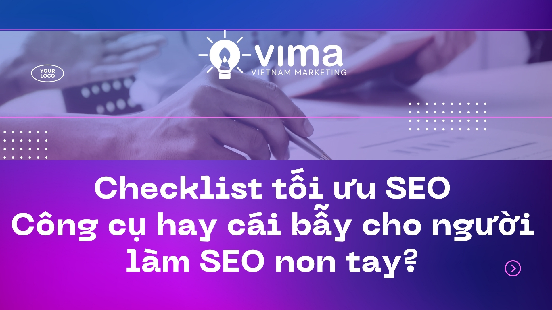 checklist toi uu seo