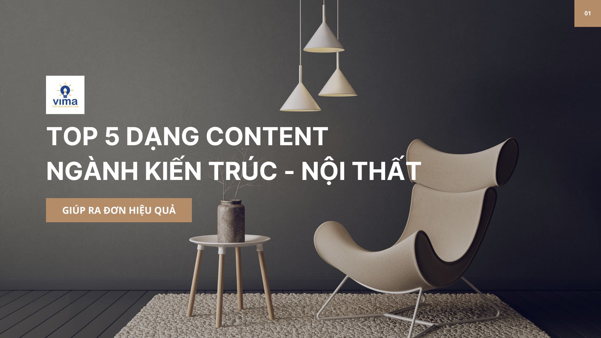Top 5 dạng content ngành kiến trúc - nội thất