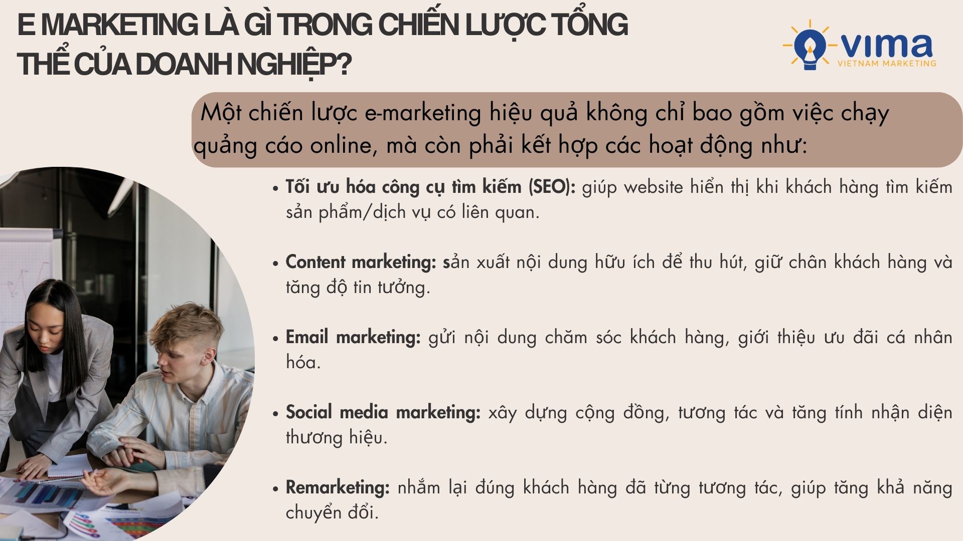 E marketing là gì trong chiến lược tổng thể của doanh nghiệp?