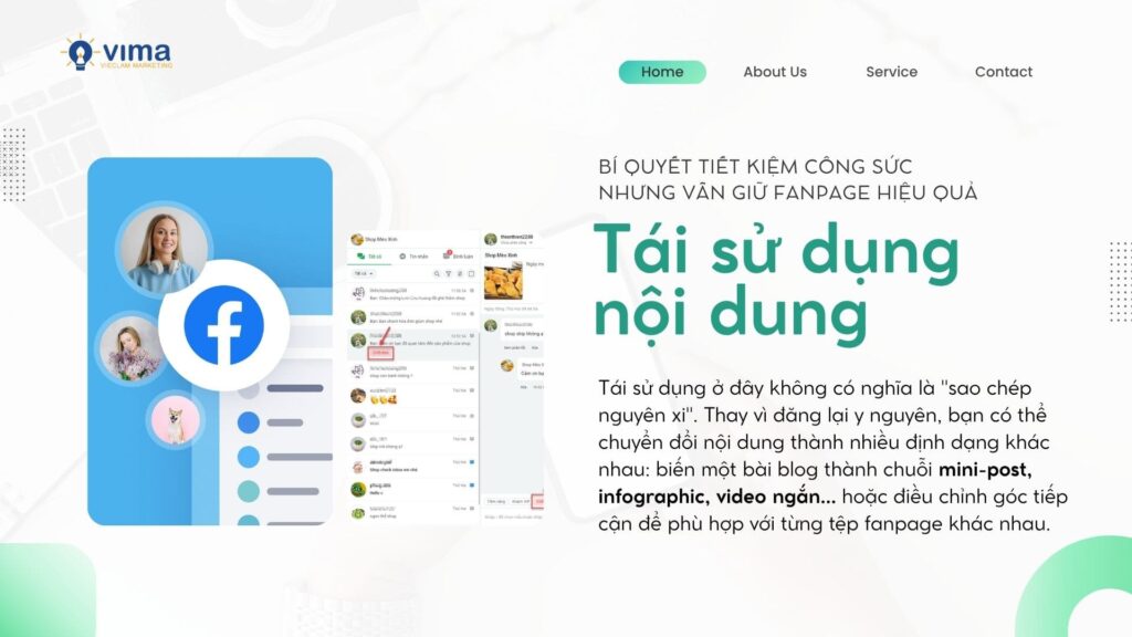 Sử dụng một nội dung nhiều lần có thể giúp doanh nghiệp tiết kiệm nhiều công sức