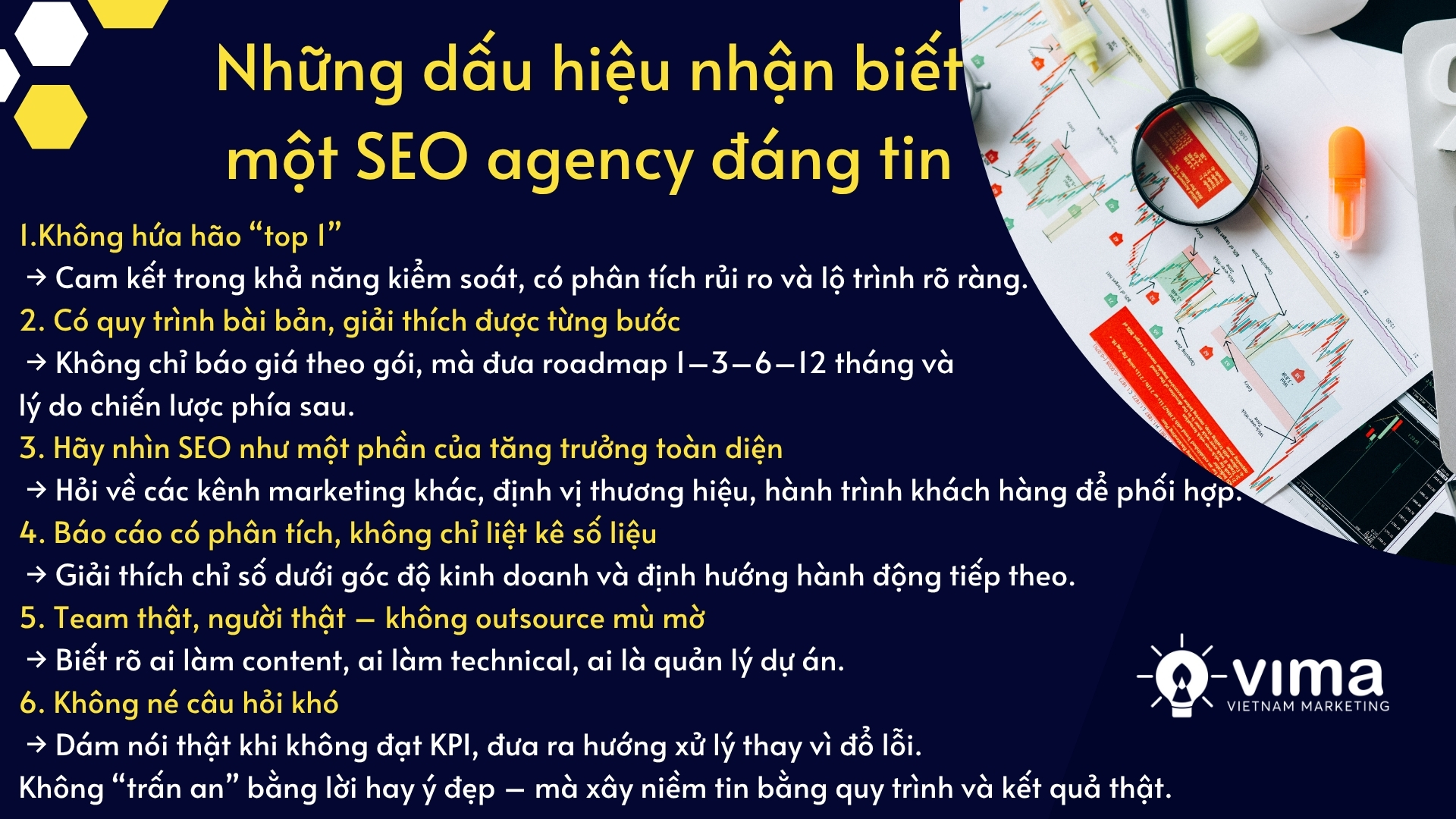 Công ty SEO đáng tin không hứa suông, mà chứng minh bằng quy trình rõ, chiến lược thật và kết quả đo được.