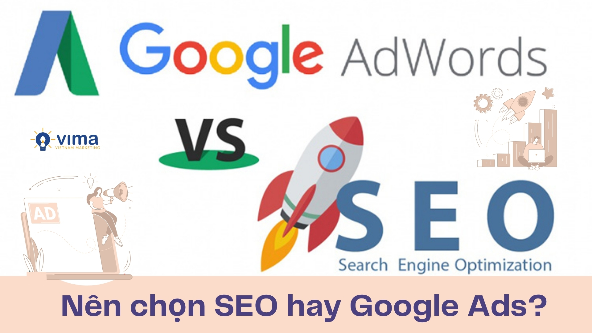 Muốn marketing hiệu quả, đừng chọn giữa SEO hay Ads – hãy học cách phối hợp thông minh.