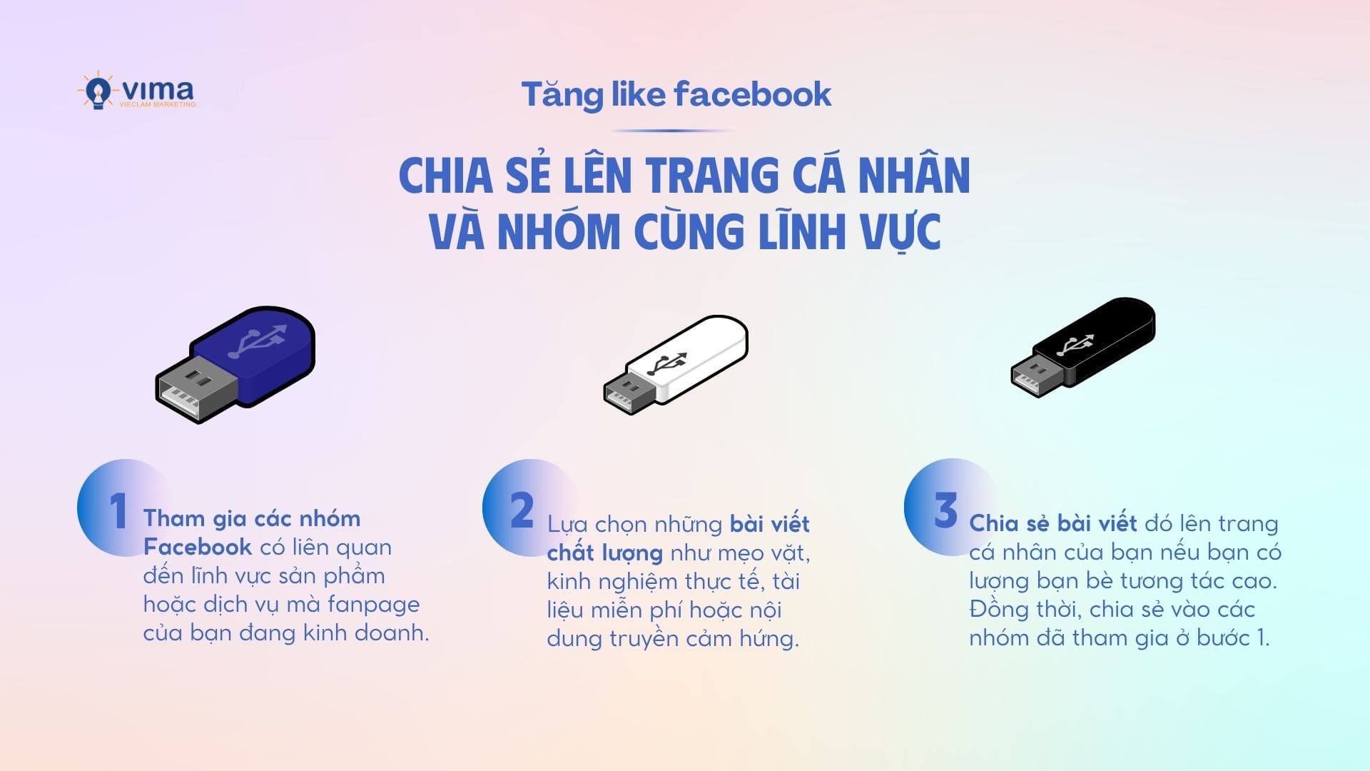 Chia sẻ bài viết lên các nhóm có cùng lĩnh vực là cách tuyệt vời để tăng lượt thích Fanpage