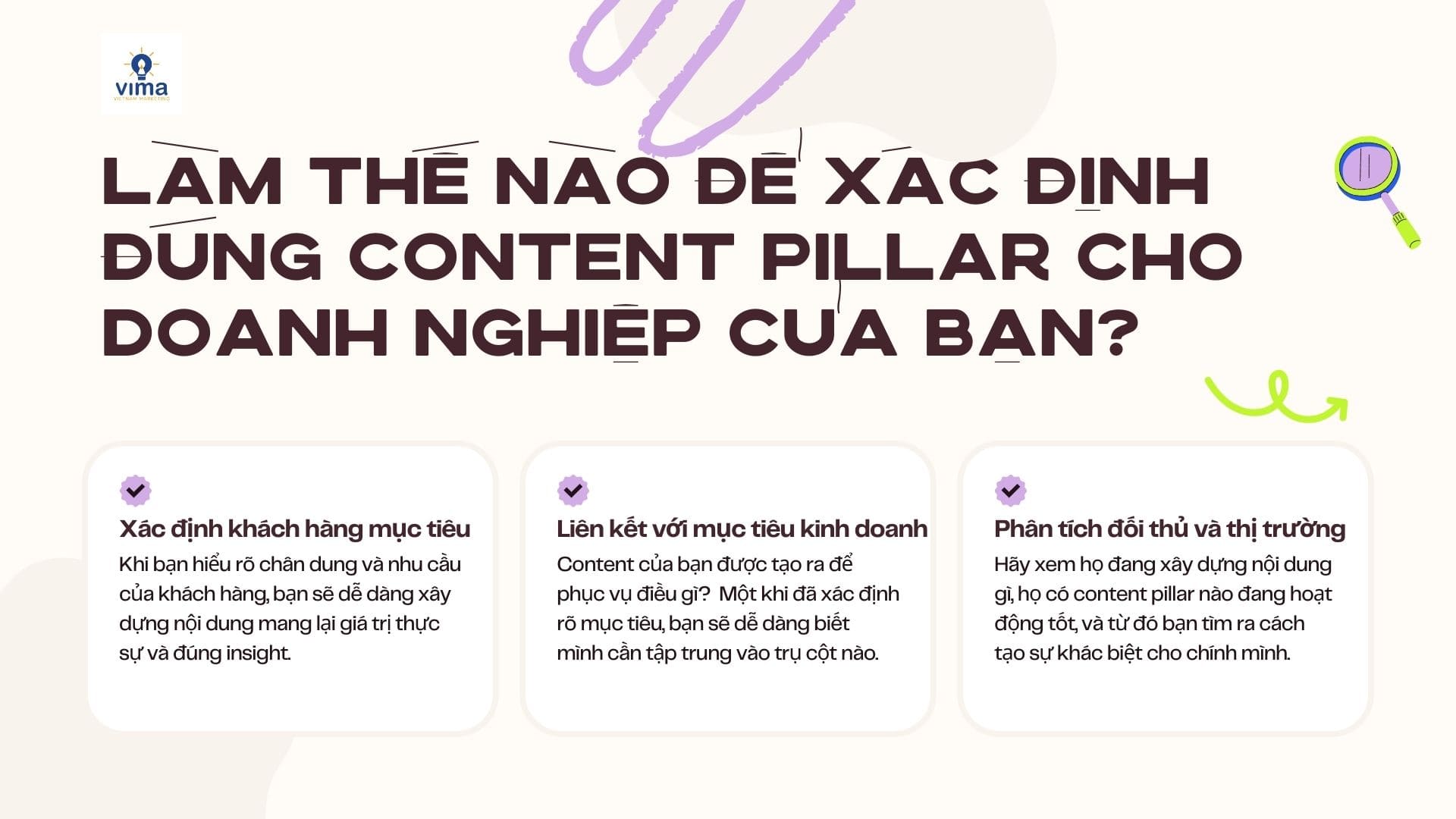 Cách xác định đúng content pillar cho doanh nghiệp của bạn?