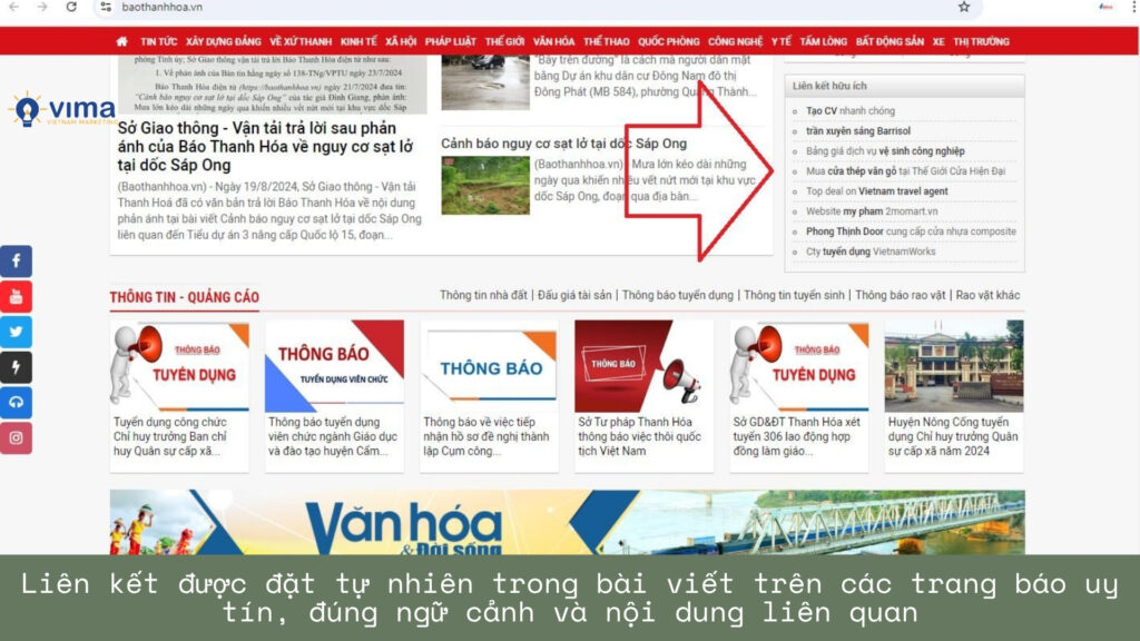 backlink trắng