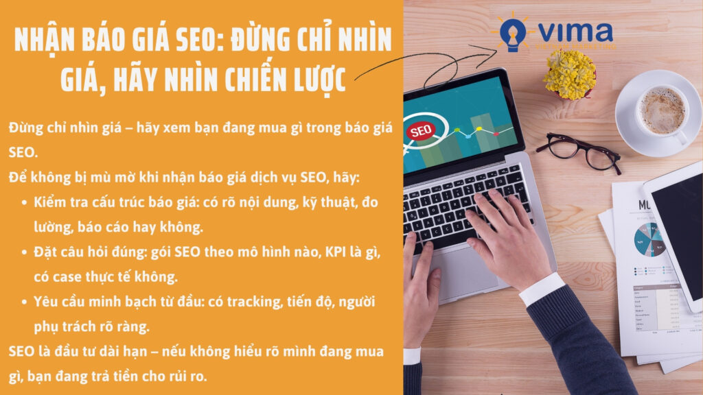 Muốn SEO hiệu quả, đừng mua giá – hãy mua rõ ràng, minh bạch và chiến lược cụ thể.