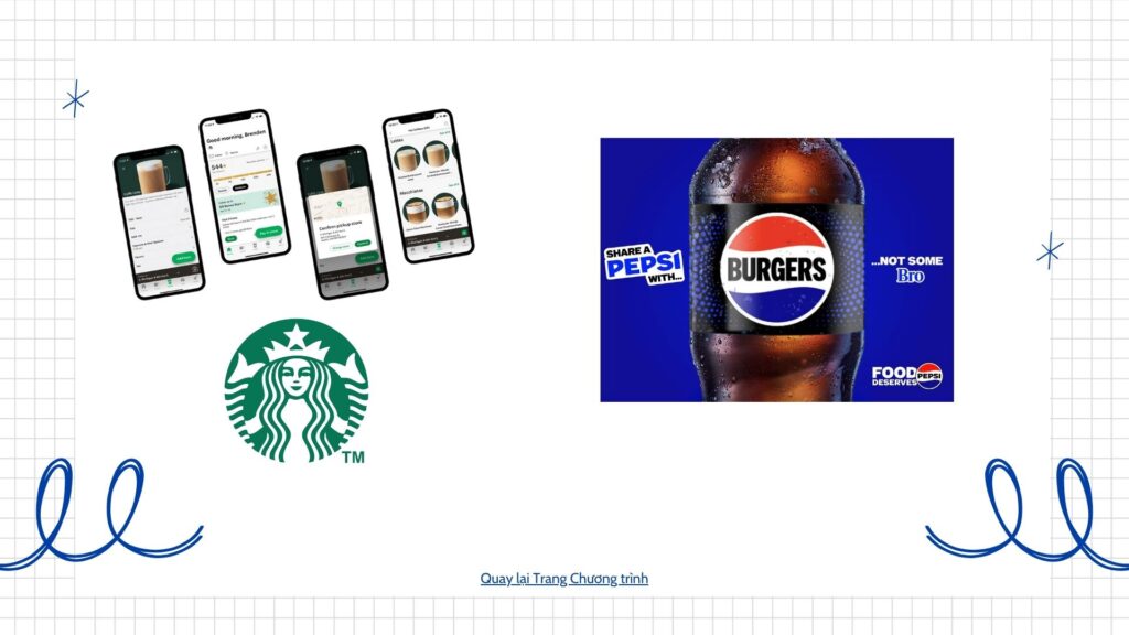 Starbucks và pepsi sử dụng AI trong marketing