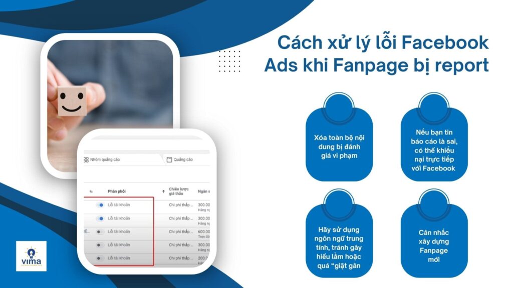 Cách xử lý lỗi khi Fanpage bị report