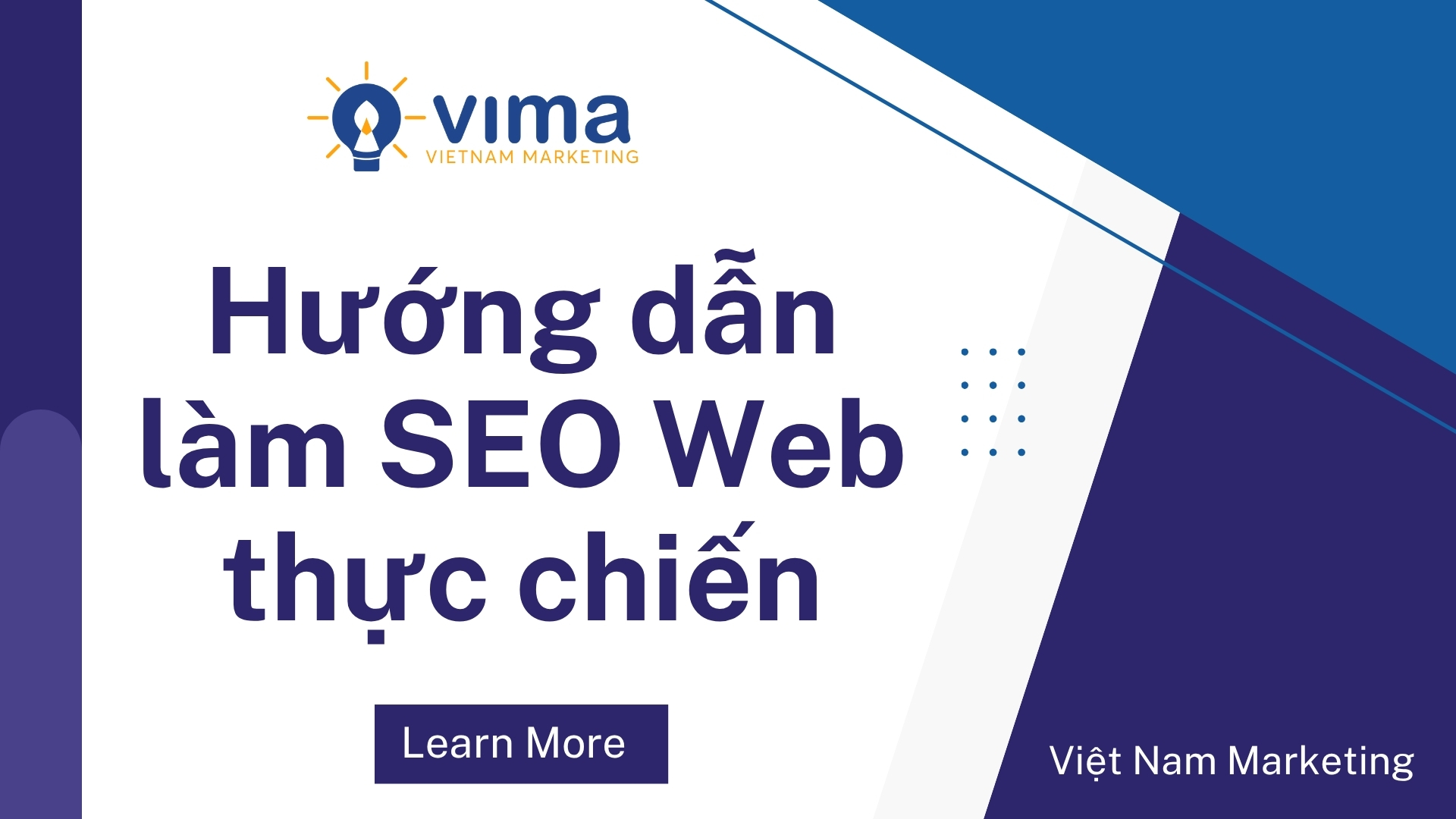 Hướng dẫn làm seo web