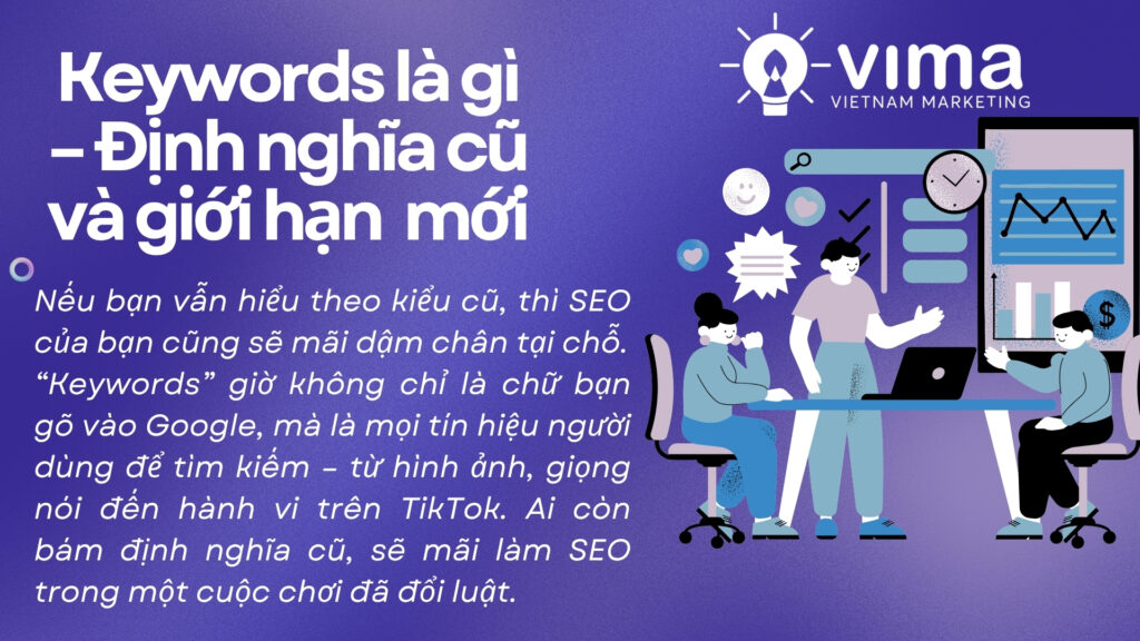 Từ khóa không còn là cụm từ – mà là cách người dùng thể hiện nhu cầu qua hình ảnh, giọng nói, hành vi và cảm xúc.