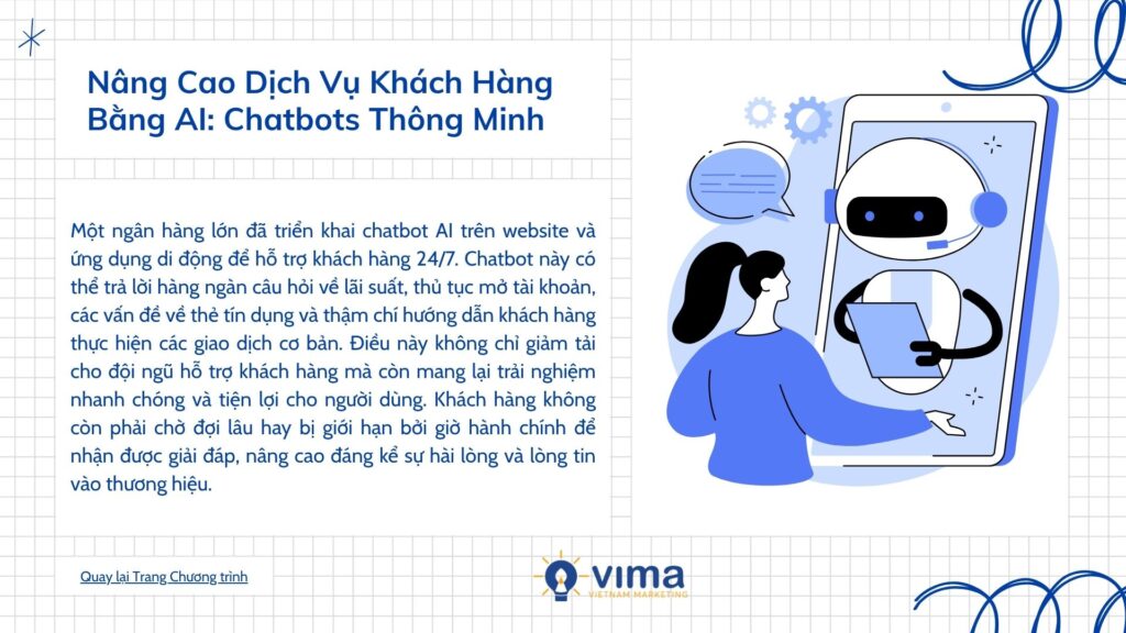 Nâng Cao Dịch Vụ Khách Hàng Bằng AI: Chatbots Thông Minh