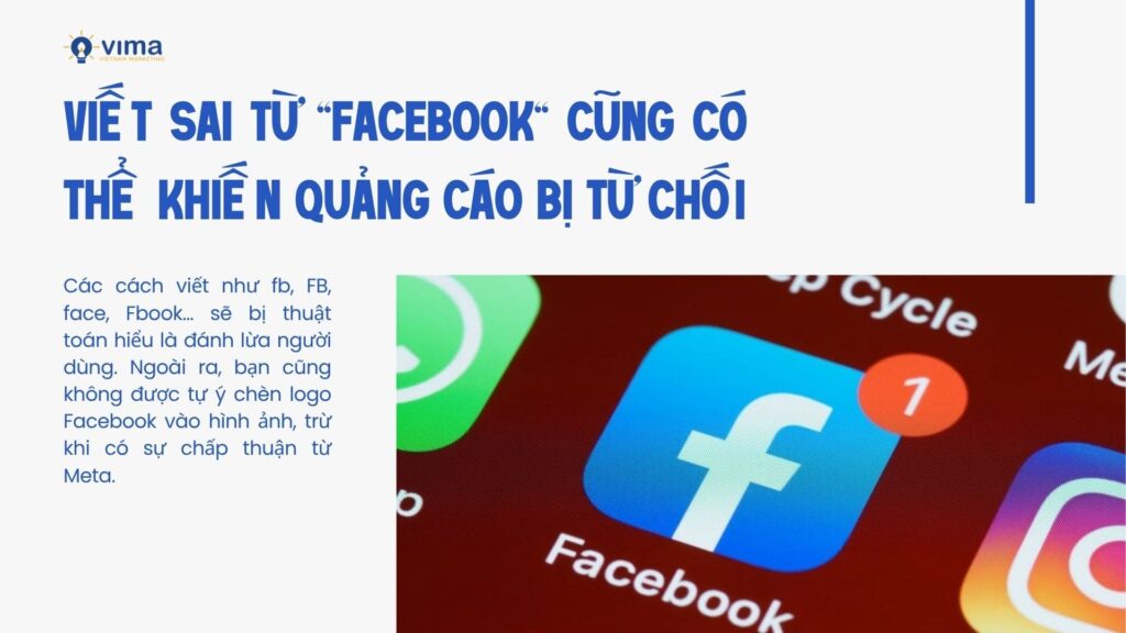 Một điều tưởng chừng nhỏ nhặt nhưng nhiều bạn lại mắc: viết sai tên nền tảng Facebook