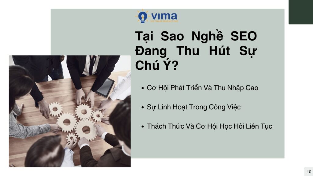 Tại Sao Nghề SEO Đang Thu Hút Sự Chú Ý?