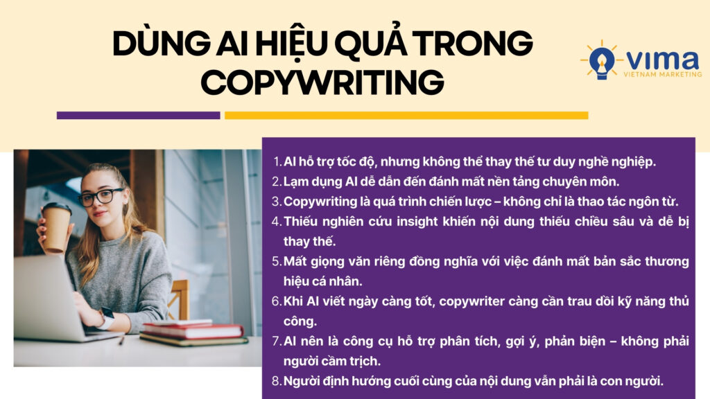 Dùng AI hiệu quả là biết kiểm soát nó đúng vai trò, không để nó thay bạn làm nghề.