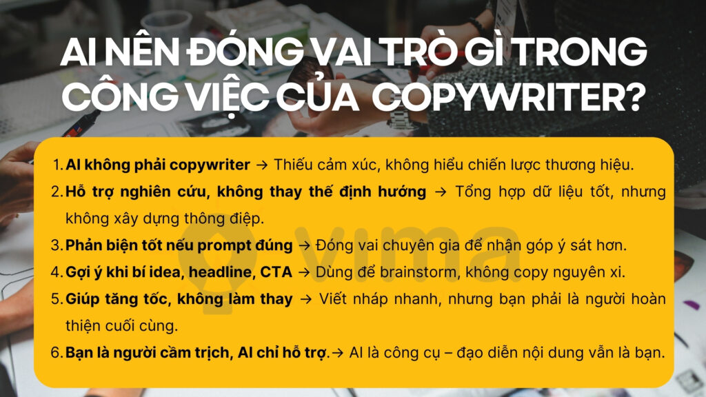 Công cụ chỉ là trợ lý, còn người làm nghề mới là người định hướng và tạo giá trị nội dung.
