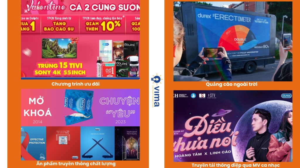 Durex ghi điểm nhờ nội dung đa dạng, chạm cảm xúc và truyền tải thông điệp một cách tự nhiên.
