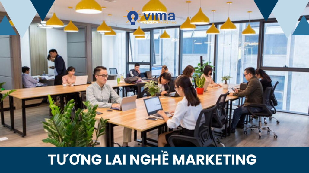 Học Marketing mở ra cơ hội việc làm sớm, lộ trình thăng tiến rõ ràng và mức thu nhập hấp dẫn chỉ sau 1–3 năm kinh nghiệm.