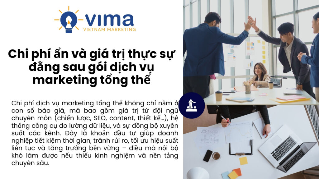 Đằng sau báo giá là cả hệ thống con người, công cụ và chiến lược – thứ tạo ra giá trị thật cho mỗi đồng đầu tư marketing.