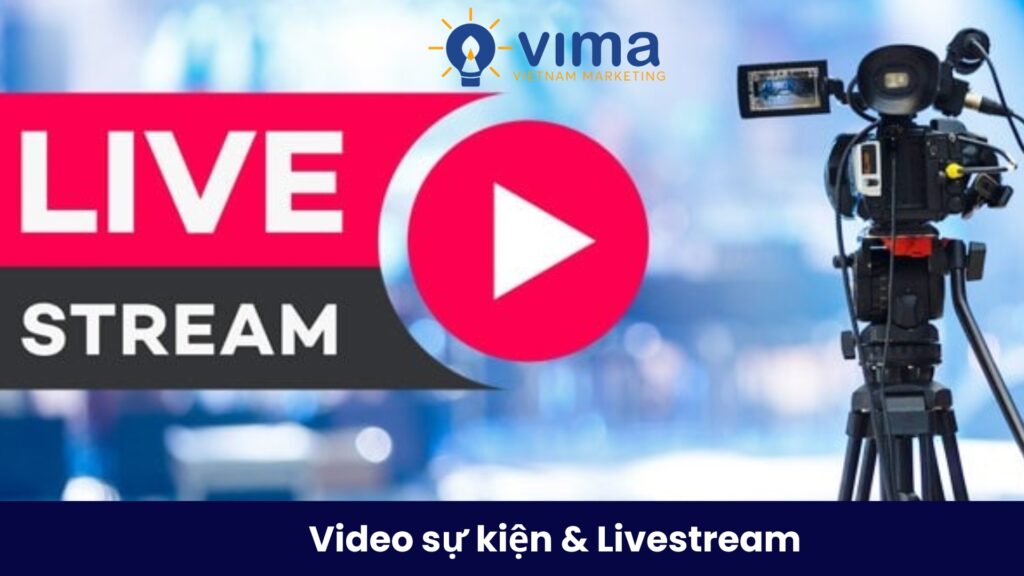 Video sự kiện/livestream tạo tương tác hai chiều, tăng tin cậy và biến mỗi sự kiện thành nguồn nội dung nuôi cộng đồng & lead dài hạn.