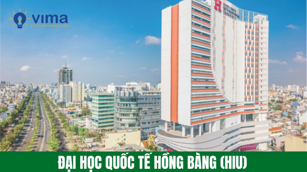 Đại học Quốc tế Hồng Bàng xét tuyển Marketing khối C00 với điểm chuẩn 18–20 và định hướng đào tạo quốc tế.