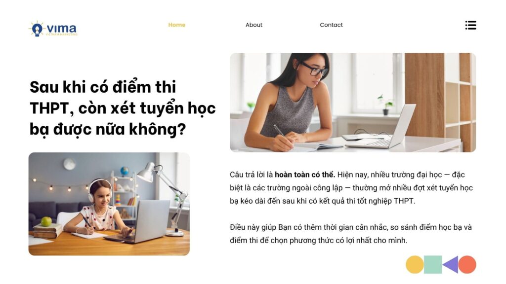 Sau khi có điểm thi THPT, thí sinh không đủ điểm vẫn còn cơ hội để vào đại học