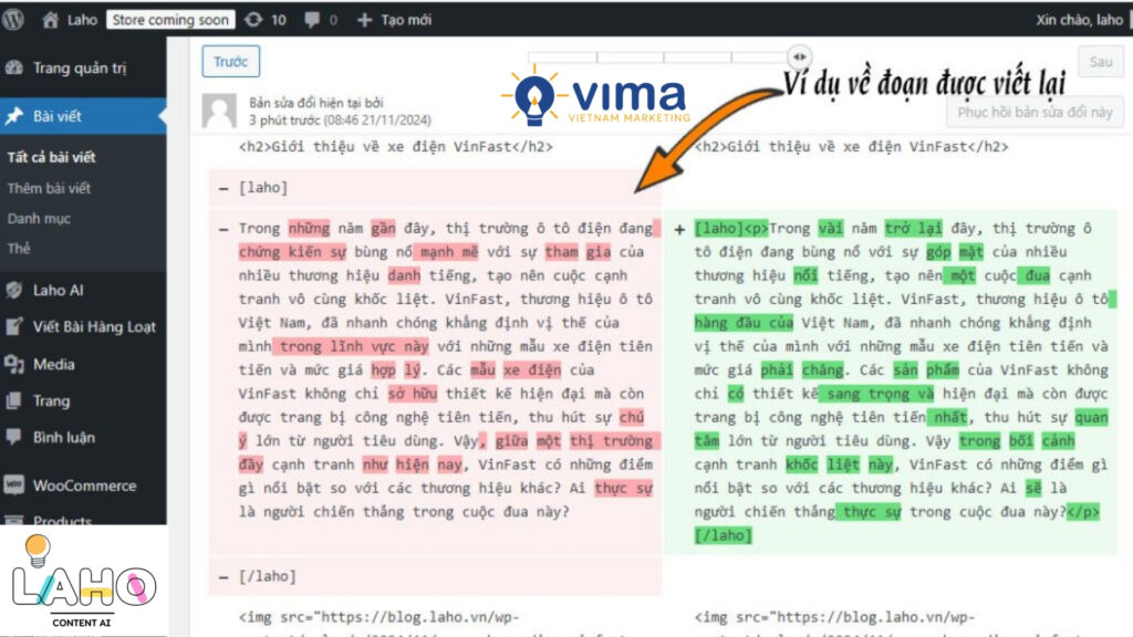 Laho AI giúp tạo content tiếng Việt linh hoạt, chuẩn SEO và dễ dùng cho Marketer