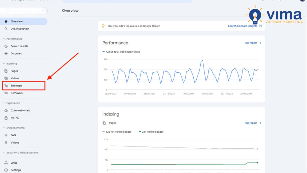 Google Search Console giúp kiểm soát, phân tích và tối ưu toàn diện yếu tố kỹ thuật website.