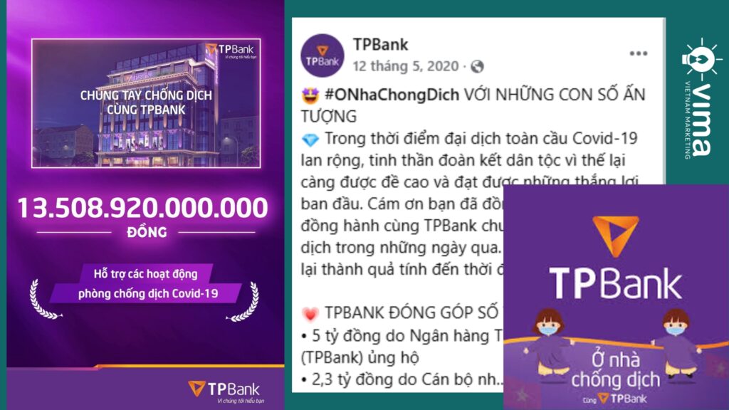 Chiến dịch "Ở nhà chống dịch" đầy thành công của TPBank trên nền tảng Facebook