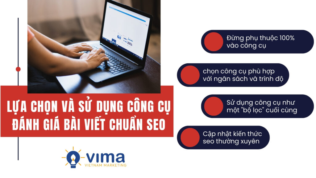 Để tối ưu hiệu quả SEO, hãy chọn công cụ phù hợp và kết hợp sáng tạo.
