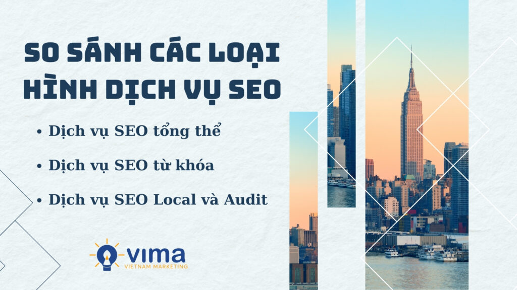 So sánh các loại hình SEO HCM giúp doanh nghiệp chọn giải pháp tối ưu và hiệu quả.