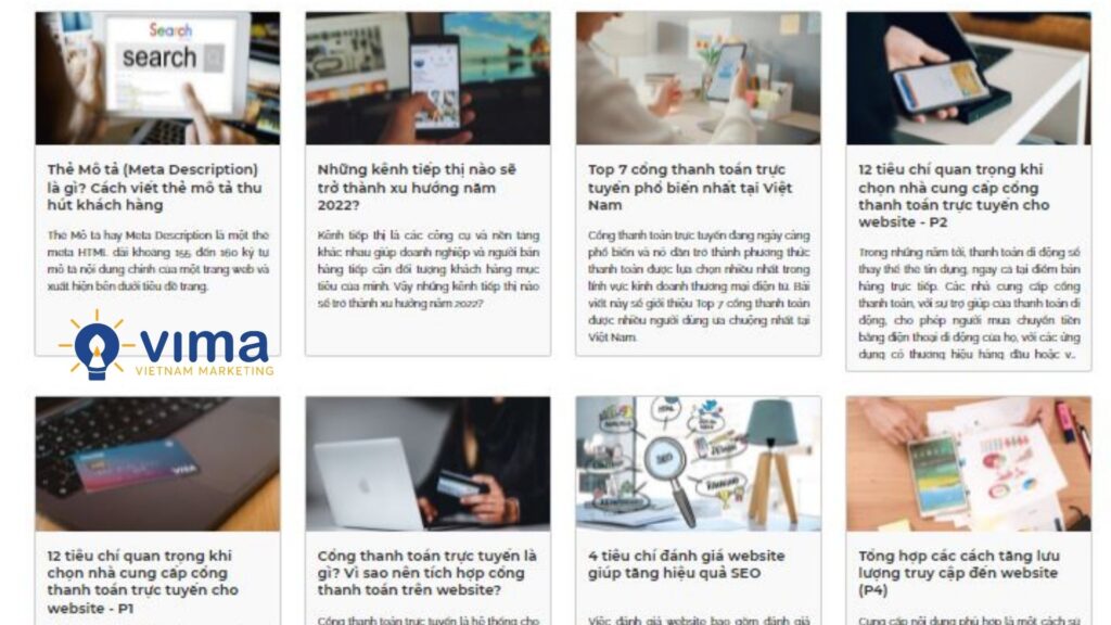 Bài viết blog giúp xây dựng uy tín, tối ưu SEO web, tăng traffic tự nhiên và tạo thêm khách hàng tiềm năng.