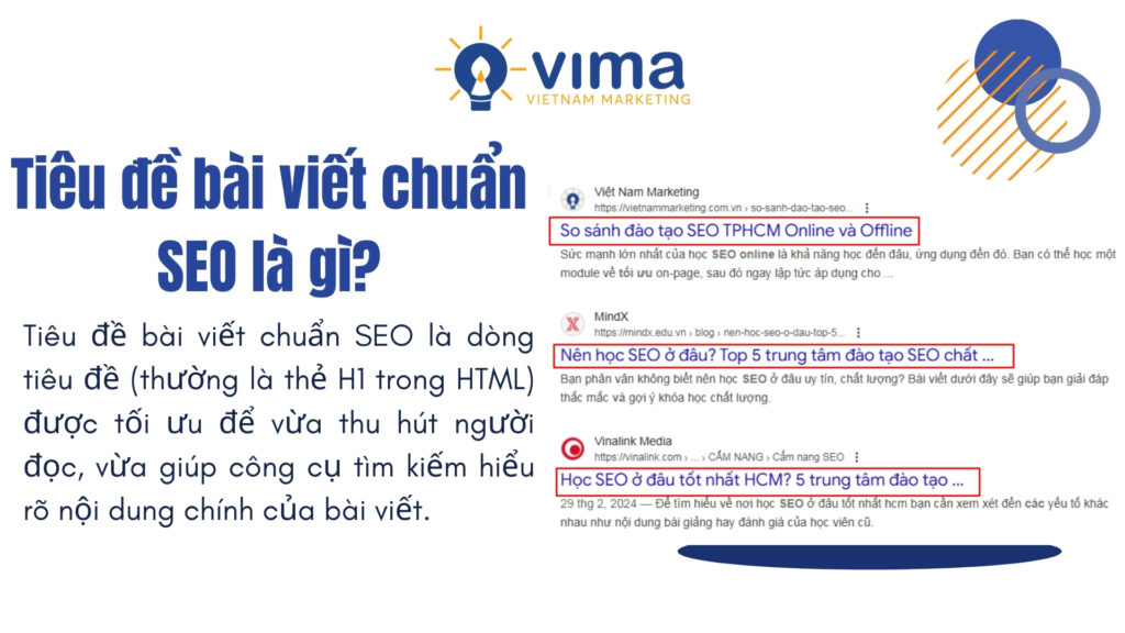 Thế nào là một tiêu đề bài viết chuẩn seo?