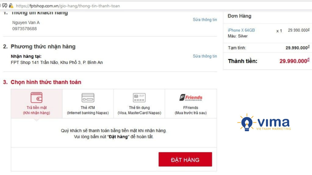FPT Shop tối ưu mô hình Omnichannel, kết hợp mua sắm online và trải nghiệm tại cửa hàng.