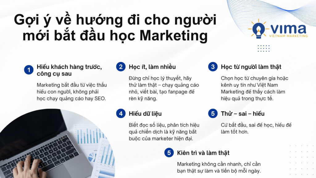 Làm Marketing không cần nhanh, chỉ cần thật và bắt đầu từ hành động.