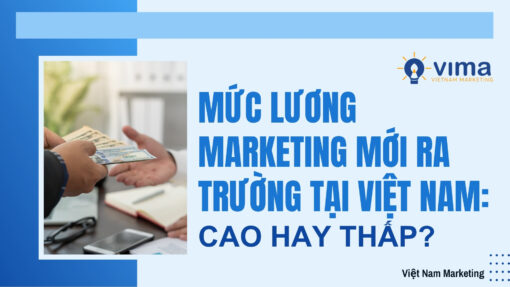mức lương marketing mới ra trường
