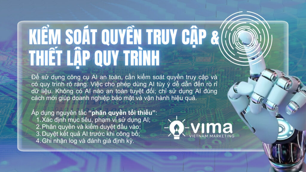 Ghi nhật ký hoạt động và đánh giá định kỳ giúp AI vận hành an toàn, minh bạch và hiệu quả.