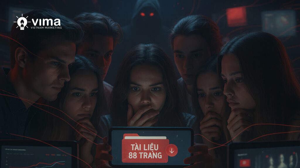 Trend 88 trang lan nhanh vì đánh trúng tò mò và hiệu ứng đám đông