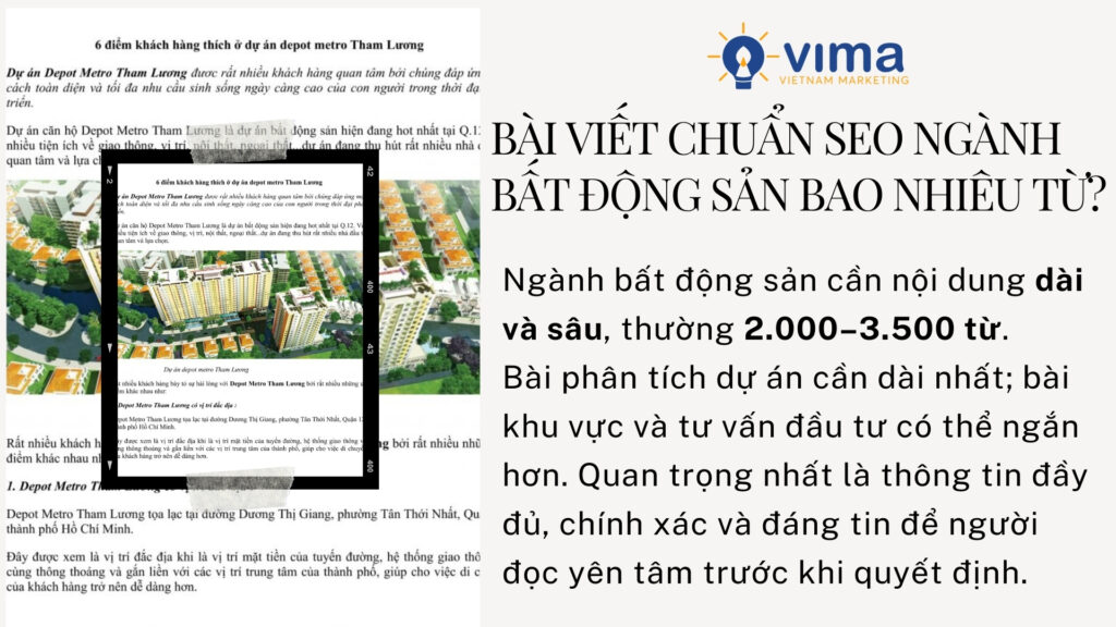 Ngành BĐS cần bài dài, sâu và đầy đủ dữ liệu để tạo niềm tin