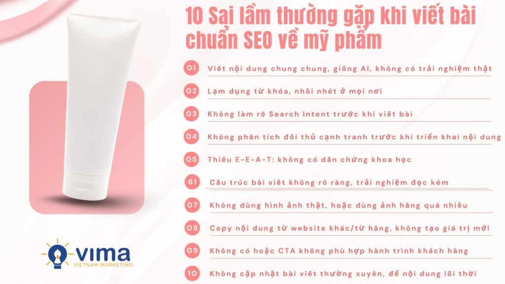 Muốn lên top, nội dung mỹ phẩm phải phản ánh trải nghiệm thật của người dùng