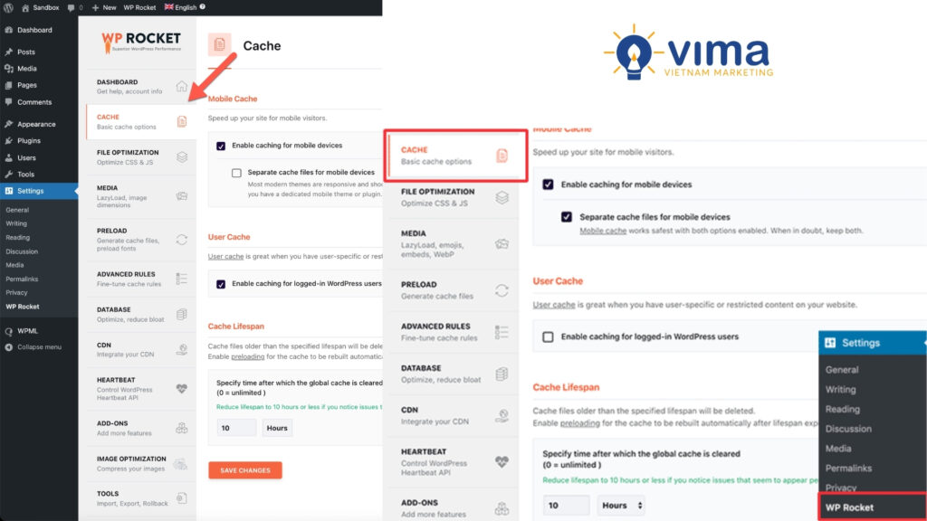 WP Rocket và FlyingPress: plugin tăng tốc giúp bài viết WordPress đạt chuẩn SEO hiện đại