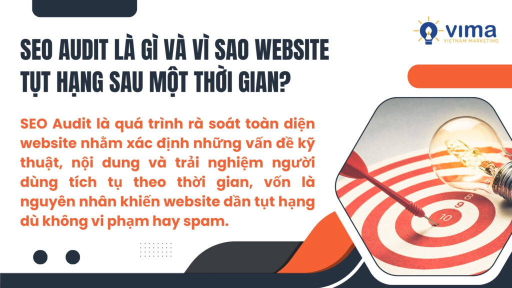 Rà soát SEO giúp phát hiện nguyên nhân khiến website tụt hạng theo thời gian