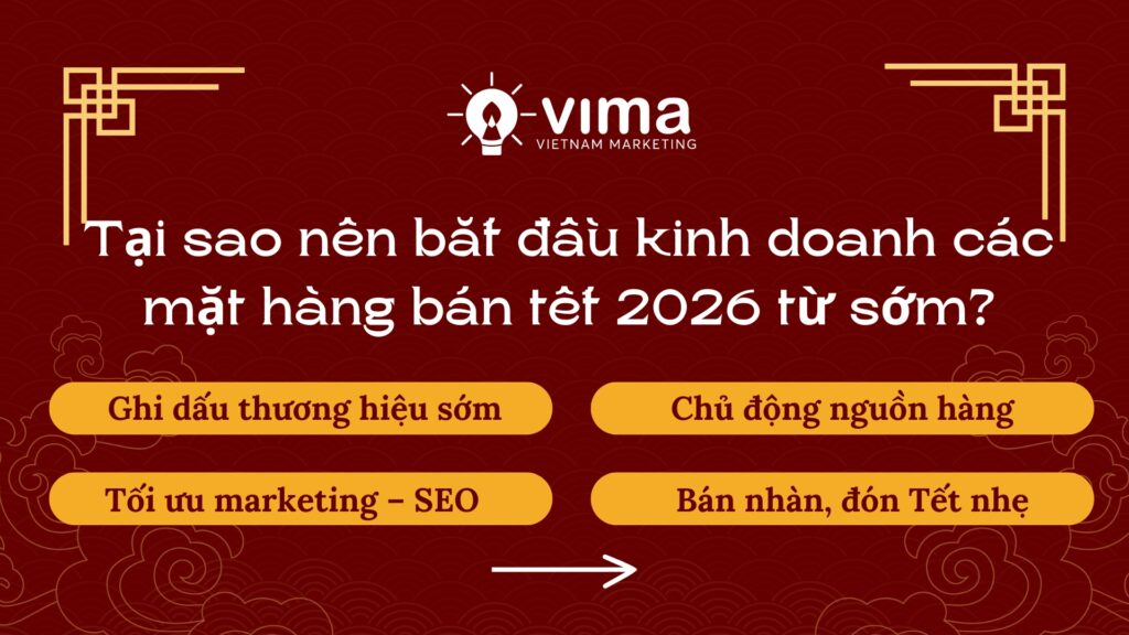 Bắt đầu sớm giúp kinh doanh Tết chủ động, tối ưu và đạt hiệu quả cao hơn.